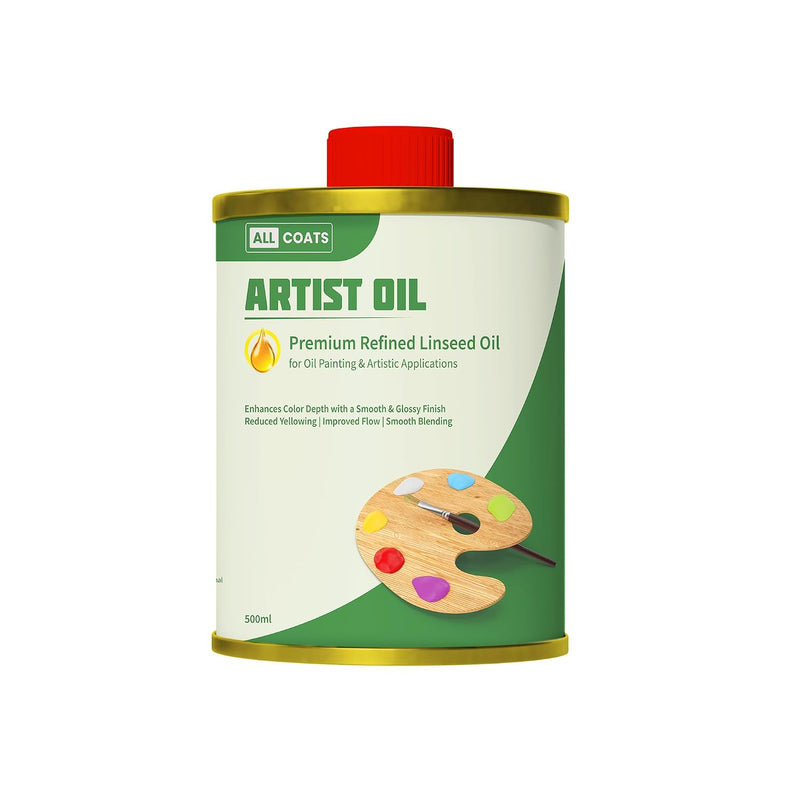 Artist Oil – Refined Linseed Oil for Oil Painting